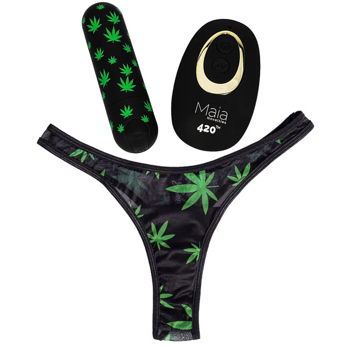 Maia DATE NIGHT 420 PANTY VIBE - S/M - Naughty by Nature Adult Store