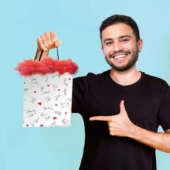 Stick Figures Gift Bag - Novelty Gift Bag - Naughty by Nature Adult Store