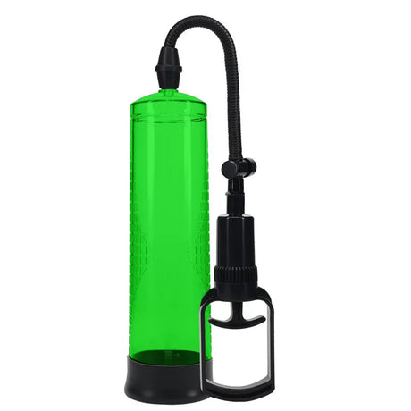 PUMPED Basic Pump 2 - Green - Green Penis Pump - Naughty by Nature Adult Store
