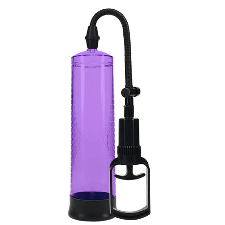 PUMPED Basic Pump 2 - Purple - Purple Penis Pump - Naughty by Nature Adult Store