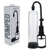 PUMPED Basic Pump 2 - Transparent - Clear Penis Pump - Naughty by Nature Adult Store
