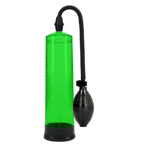 PUMPED Basic Pump 1 - Green - Green Penis Pump - Naughty by Nature Adult Store
