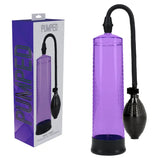 PUMPED Basic Pump 1 - Purple - Purple Penis Pump - Naughty by Nature Adult Store