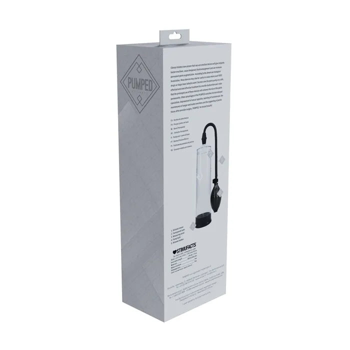 PUMPED Basic Pump 1 - Transparent - Clear Penis Pump - Naughty by Nature Adult Store