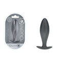 OUCH! Oval Anal Plug - Gun Metal - Naughty by Nature Adult Store