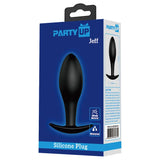 Party Up JEFF Silicone Plug - Black 8.5 cm