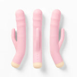 Girls Get Off - DeeDee - Pink Thrusting Rabbit Vibrator