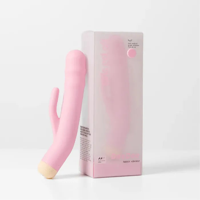 Girls Get Off - DeeDee - Pink Thrusting Rabbit Vibrator
