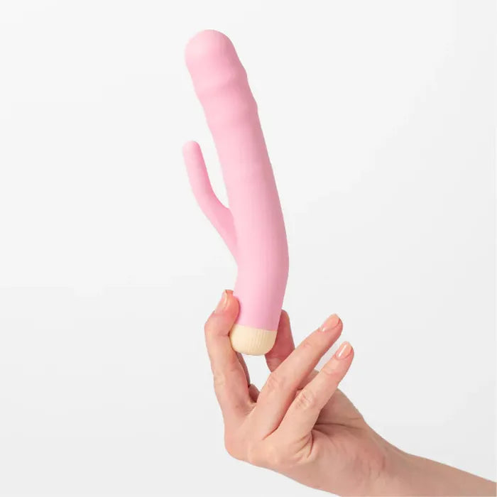 Girls Get Off - DeeDee - Pink Thrusting Rabbit Vibrator