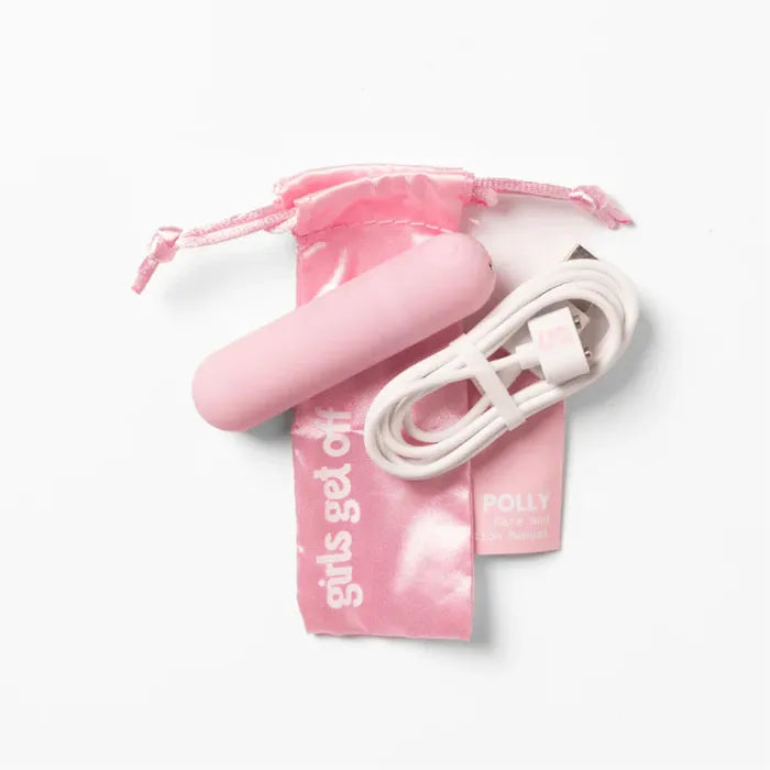 Girls Get Off - Polly - Pink Rechargeable Bullet