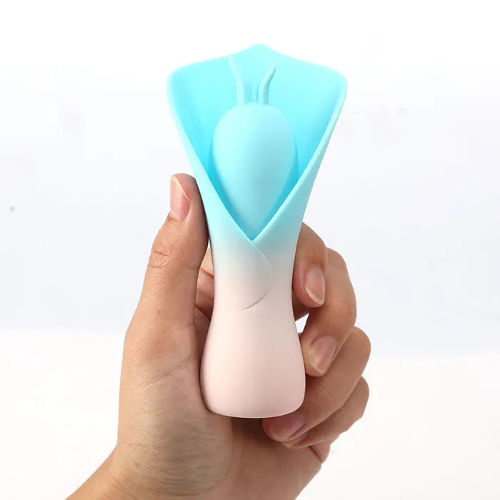 Maia MINA - Blue - Fluttering Flower Stimulator