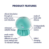 Satisfyer Jelly-cious - Green Air Pulse Stimulator