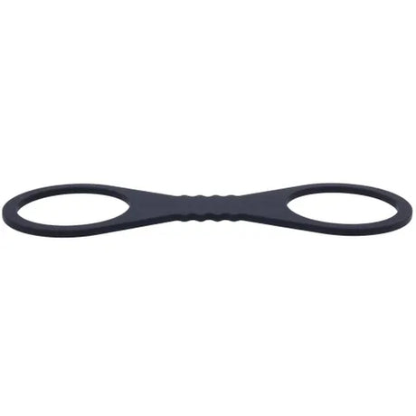 Sex and Mischief Shadow Black Small Silicone Cuffs Restraints