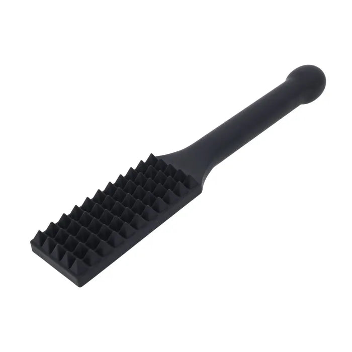 Edge Spiked Silicone Paddle With Insertable Handle