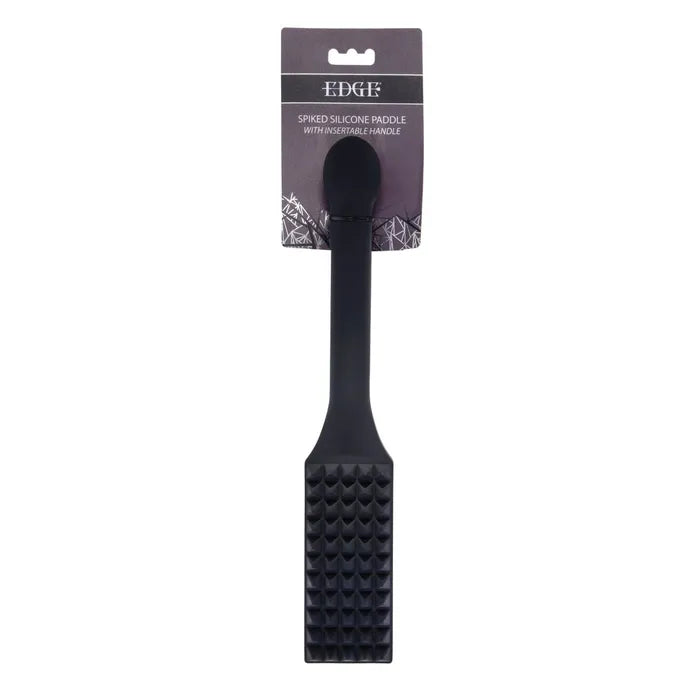 Edge Spiked Silicone Paddle With Insertable Handle