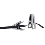 EDGE Body Zipper Clothespins Chrome Finish Set Of 16