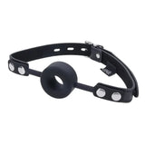 EDGE Silicone Ring Gag Black Mouth Restraint