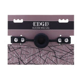 EDGE Silicone Ring Gag Black Mouth Restraint