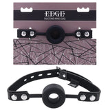 EDGE Silicone Ring Gag Black Mouth Restraint