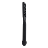 Edge Cunt Silicone Paddle Black With Insertable Handle