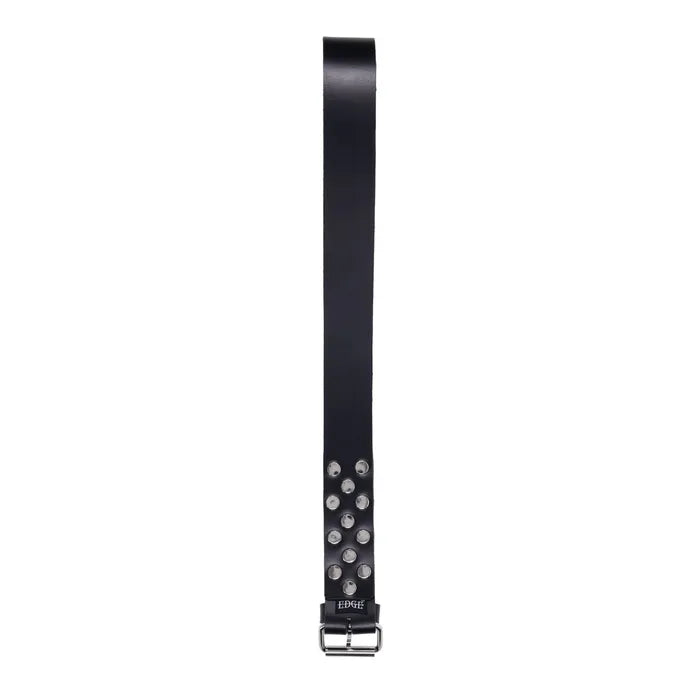 Edge Leather Belt Spanker Black Spanking Whip