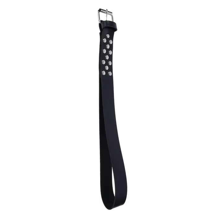 Edge Leather Belt Spanker Black Spanking Whip