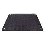 Edge Spiked Punishment Mat Black Sensory Play Mat For BDSM