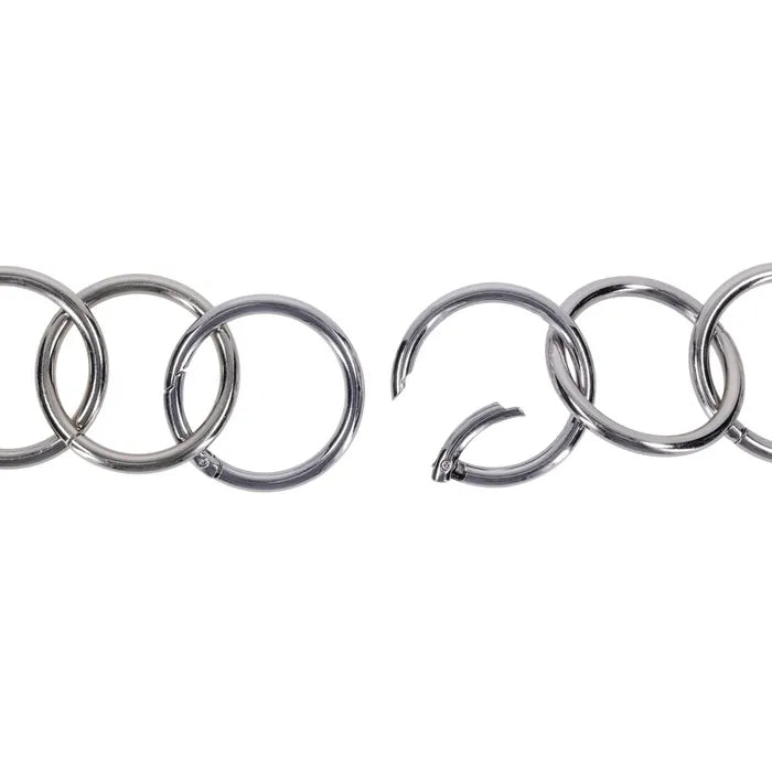 Edge Tuggable Clover Clamps Metal Nipple Restraints