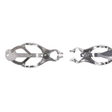 Edge Tuggable Clover Clamps Metal Nipple Restraints