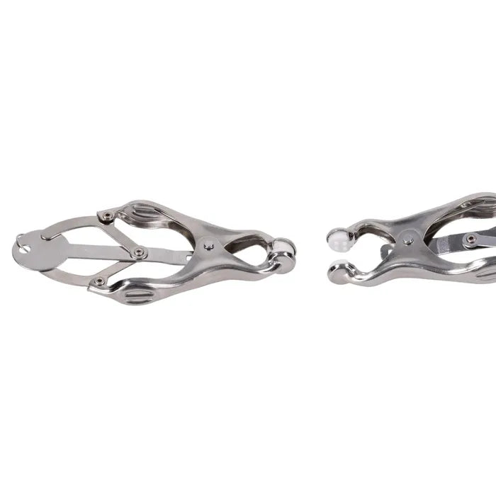 Edge Tuggable Clover Clamps Metal Nipple Restraints