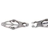 Edge Tuggable Clover Clamps Metal Nipple Restraints