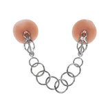Edge Tuggable Clover Clamps Metal Nipple Restraints