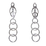 Edge Tuggable Clover Clamps Metal Nipple Restraints