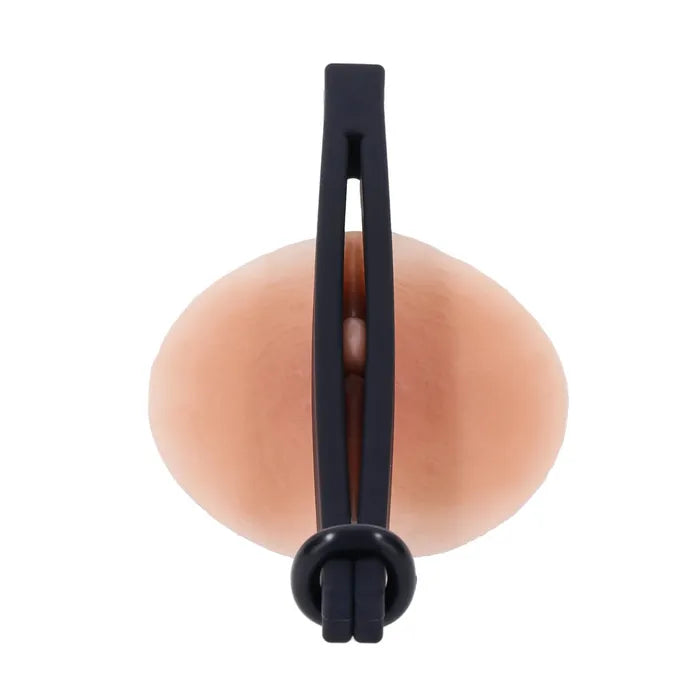 Edge Silicone Pinching Rods Black Nipple Restraints for Sensual Play