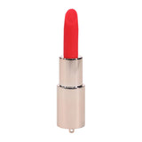 Loveline Sparkle Red USB Rechargeable Lipstick Vibrator 8.3cm