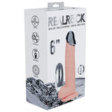 RealRock Metal Head 6 Inch Dildo With Wireless Remote