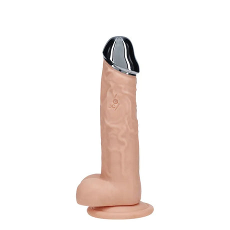 RealRock Metal Head 6 Inch Dildo With Wireless Remote