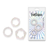 Fantasia - Intensity Rings - Pearl Pearlescent Beaded - Set of 3 Sizes - COCK RINGS