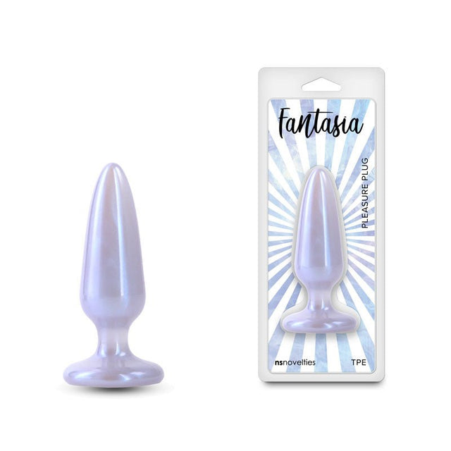 Fantasia - Pleasure Plug Azure - Blue 10.3 cm Small Butt Plug - ANAL TOYS