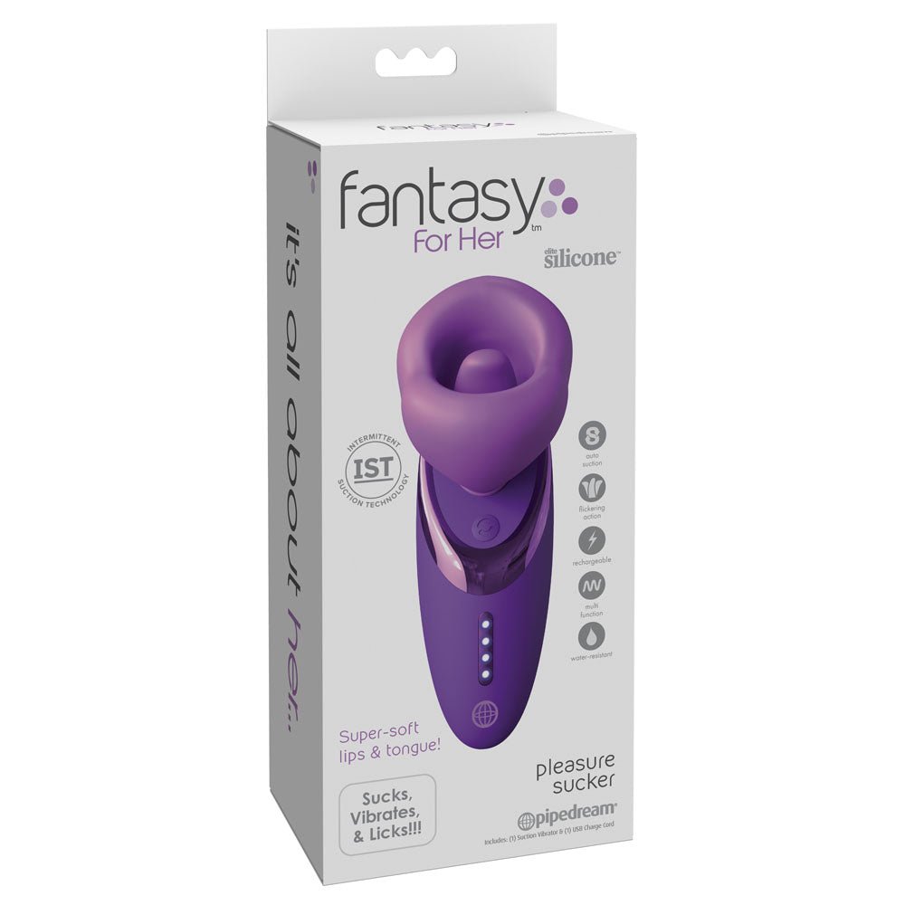 Fantasy For Her Pleasure Sucker - Sucking, Licking & Vibrating Stimulator - STIMULATORS - Naughty by Nature Adult Store