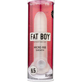 Fat Boy Micro Rib Sheath 6.5in - Adult Toys
