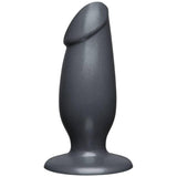Fat Man Anal Plug Gun Metal - Adult Toys