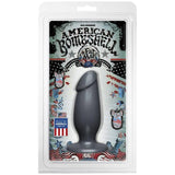 Fat Man Anal Plug Gun Metal - Adult Toys