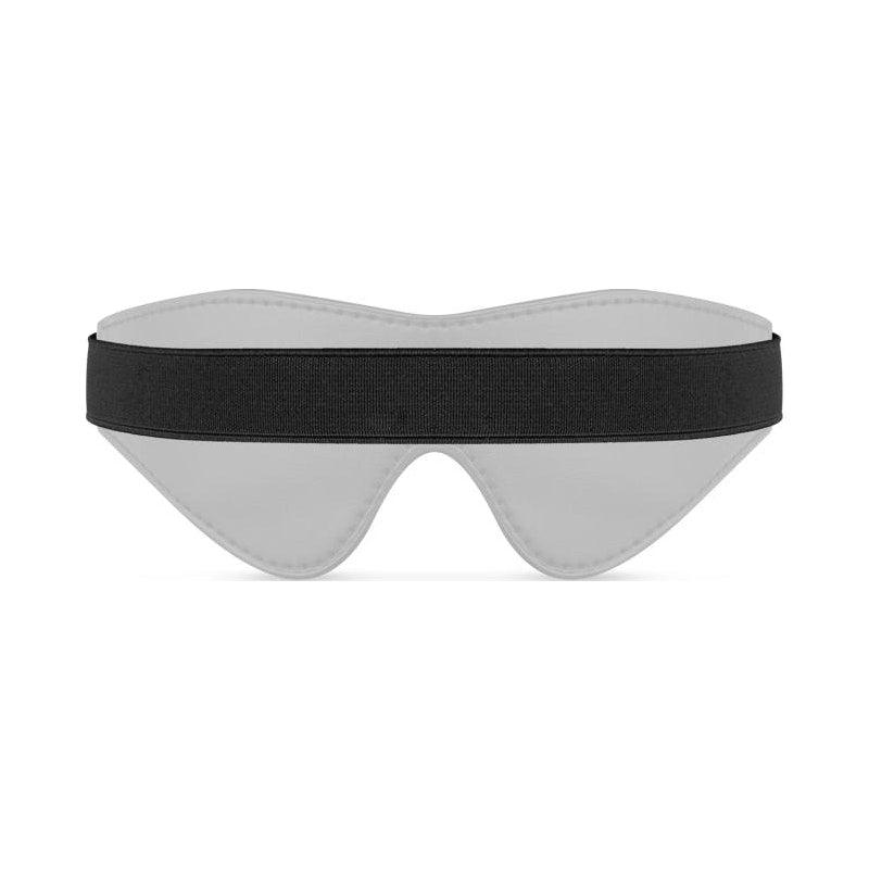 Faux Leather Blindfold Black - Naughty by Nature Adult Store