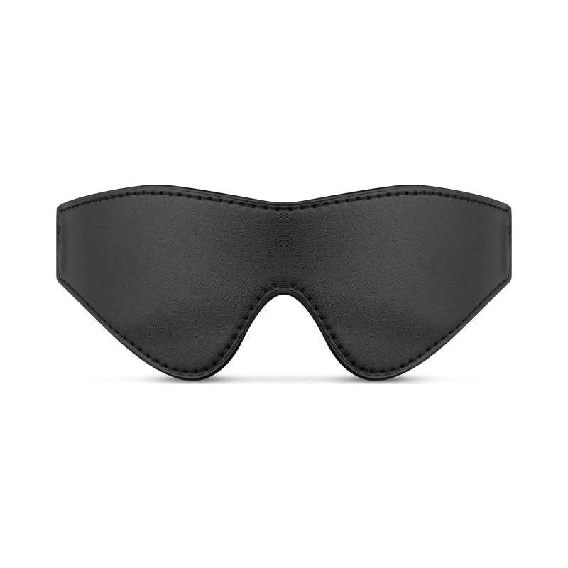Faux Leather Blindfold Black - Naughty by Nature Adult Store