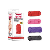 Fetish Bondage Rope 10m Red - Adult Toys