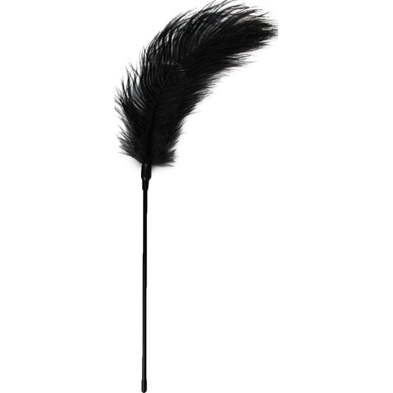 Fetish Collection Black Feather Tickler – Intimate BDSM Tease Toy - Adult Toys