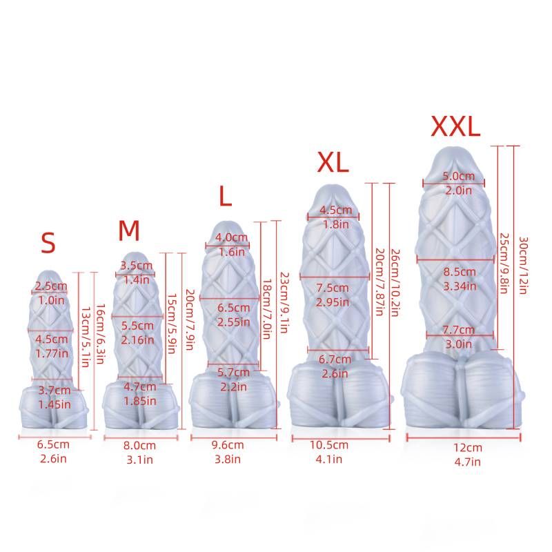 Fetishique Liquid Silicone Dildo Medium - Adult Toys