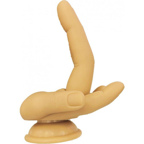 Finger Fest Dildo Double Up Flesh - Naughty by Nature Adult Store