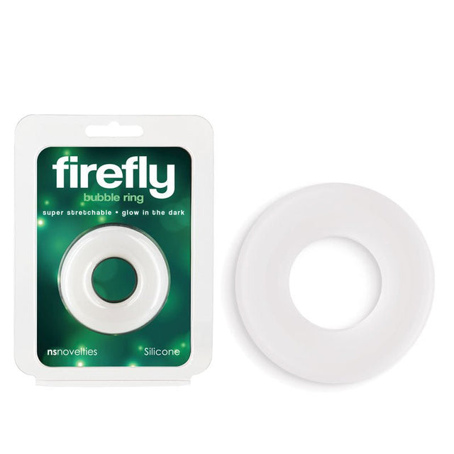 Firefly - Bubble Ring - Medium - Glow in Dark Medium Cock Ring - COCK RINGS